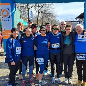 TV90-Läufer beim 19. Leipziger Brückenlauf