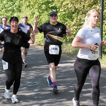 TV90-Läufer beim Goitzsche-Lauf