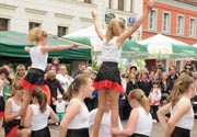 Tanzshow zum Stadtfest in Bad Düben